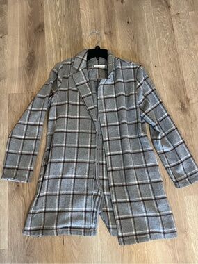 Plaid coat